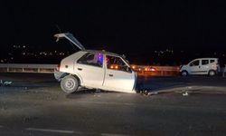 Malatya'da kaza yürekleri ağza getirdi: Araç ortadan ikiye ayrıldı