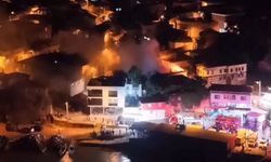 Gölyazı’da korkutan yangın: Bir ev alevlere teslim oldu