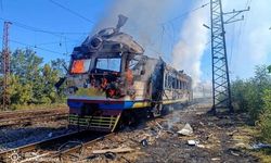 Rus İHA’sı Ukrayna-Polonya sınırına yakın treni vurdu