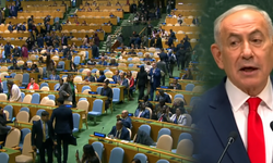 Netanyahu kürsüye çıktı, çok sayıda heyet salonu terk etti