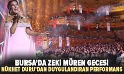 Bursa'da Zeki Müren gecesi; Nükhet Duru'dan duygulandıran performans