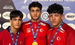 Büyükşehir Belediyesporlu güreşçiler Balkan Şampiyonası’ndan 3 madalyayla döndü