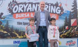 İnegöl’de oryantiring heyecanı! 300 sporcu doğada yönünü buldu