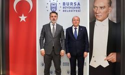 BTSO Başkanı Özer Matlı’dan Şahin Biba’ya ziyaret