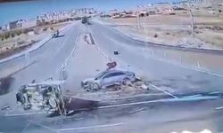 MHP milletvekilinin yaralandığı kazanın görüntüleri ortaya çıktı