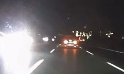 Bursa’da trafiği tehlikeye atan otomobilin görüntüleri ortaya çıktı