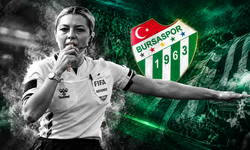 Bursaspor-Pendikspor maçının hakemi Melek Dakan oldu