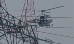 Bursa'da OSB üzerinde helikopter hareketliliği merak uyandırdı