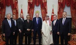 Cumhurbaşkanı Erdoğan, 7 ülkenin dışişleri bakanını kabul etti