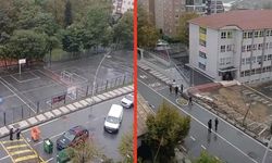 İlkokulun istinat duvarı çöktü!