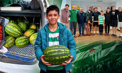 Bursaspor’da karpuz seferberliği! Kaptanın çağrısına 16 karpuzla yanıt verdi