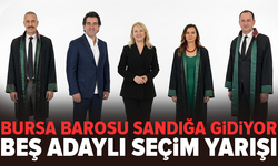 Bursa Barosu’nda seçim heyecanı: Başkanlık için 5 aday yarışacak