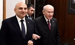 Bahçeli, Azerbaycan Büyükelçisi Reşad Aslanov'u ağırladı