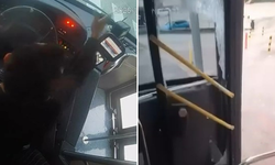 Bursa’da halk otobüsünde öfke patlaması! Şoförle tartıştı, camı yumrukla kırdı