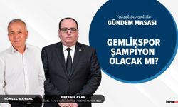 Yüksel Baysal ile Gündem Masası | ERTEN KAYAN - Özel Tan Okulları YKB / Gemlik Spor Kulubü Başkanı