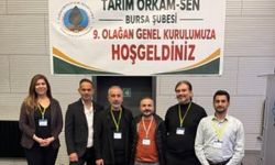 Tarım Orkam-Sen Bursa Şubesi’nde yeni yönetim belirlendi