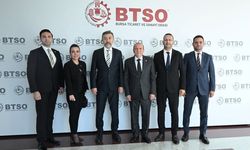BTSO Başkanı Özer Matlı, Meclis Başkanlık Divanı ile bir araya geldi