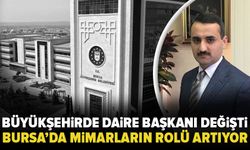 Bursa Büyükşehir Belediyesi’nde Fen İşleri’nde görev değişimi: Ferit Çam’ın yerine Cihan Atabey