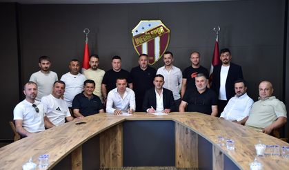 İnegölspor'da İsmail Güldüren dönemi resmen başladı