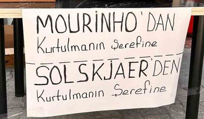 Hem Mourinho, hem de Solskjaer için helva dağıttı