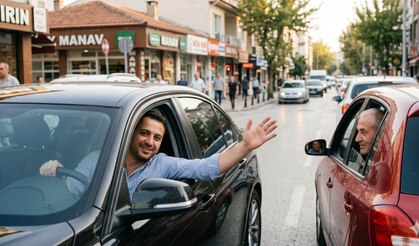 Yol Veren Sürücüye Teşekkür Etmek Sadece Nezaket Değilmiş