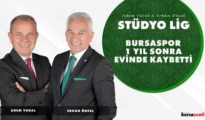 BURSASPOR 1 YIL SONRA EVİNDE KAYBETTİ! | BURSASPOR - MARDİN 1969 SPOR MAÇI | STÜDYO LİG