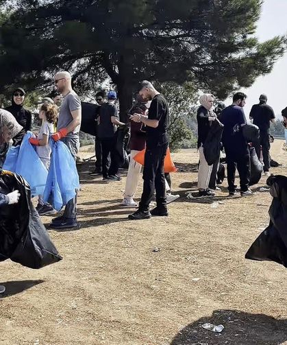 Bursa'da doğayı temizlemek için kolları sıvadılar