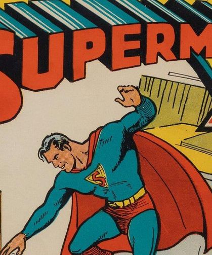 1939 yılına ait orijinal "Superman" çizgi romanı, açık artırmada 9,12 milyon dolara satıldı