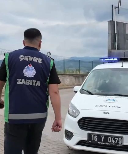 Bursa'da çevreyi kirletene af yok