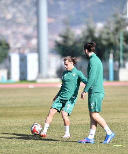 Bursaspor, Isparta 32 spor maçı hazırlıklarını tamamladı