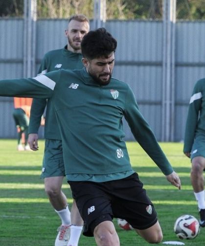 Bursaspor Menemen FK maçı hazırlıklarını sürdürdü
