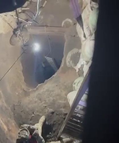 Evinin bahçesinde define arayan şahıs, 40 metre derinlik ve 3 metre genişlikte kuyu açtı