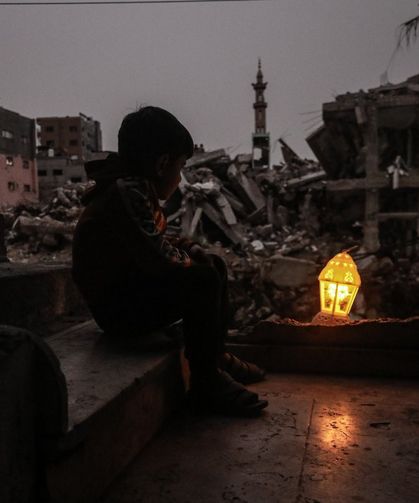 Gazze’de enkazların arasında Ramazan hazırlığı