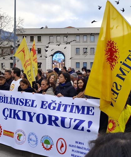 Bursa’da “laik ve bilimsel eğitim” için ortak ses