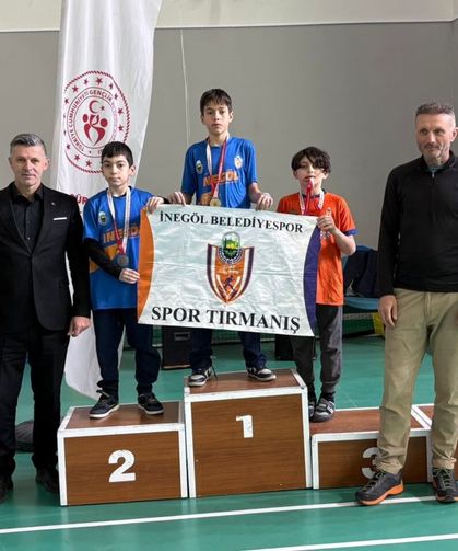 İnegöl Belediyespor Spor Tırmanışta Rakipsiz