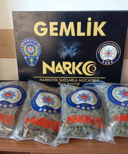 Gemlik'te uyuşturucu tacirlerine operasyon