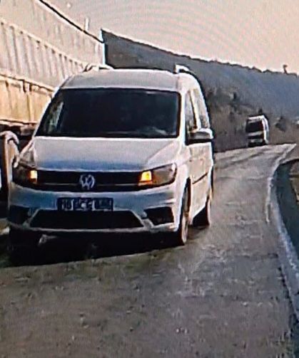 Bursa'da hatalı sollama yaptı, facia böyle teğet geçti