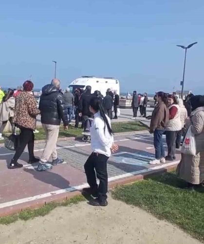 Mudanya'da yürek yakan kaza!