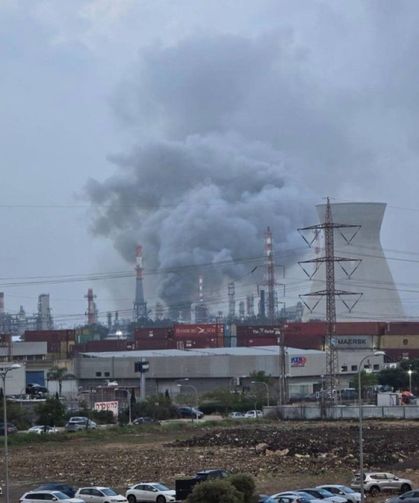 İran, yeniden Hayfa Petrol Rafinerisi’ni hedef aldı