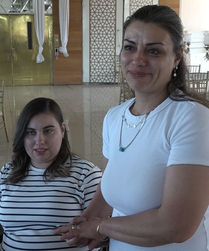 Annenin mutluluk gözyaşları