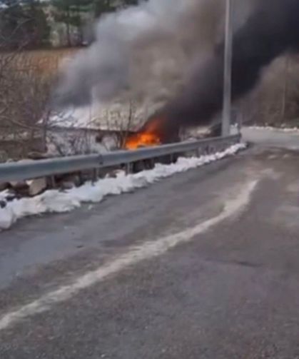 Bursa'da bağ evinde çıkan yangın korkuttu