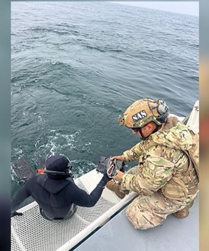 İğneada açıklarında tespit edilen mayın imha edildi