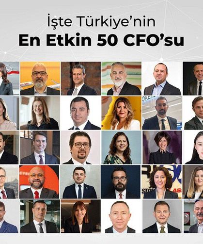 Türkiye’nin en etkin 50 CFO’su belli oldu