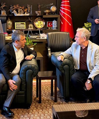 Yavaş’tan Özgür Özel’e destek ziyaret
