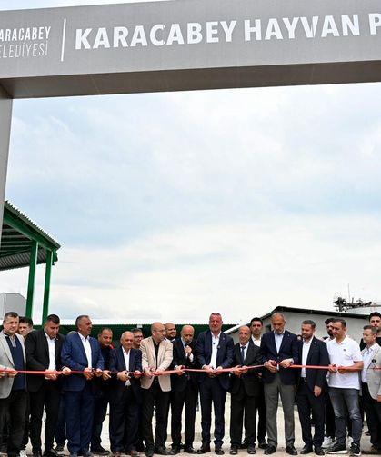 Karacabey Belediyesi hayvan pazarı hizmete açıldı