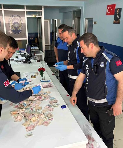 Dilencinin üzerinden çıkan para şaşırttı