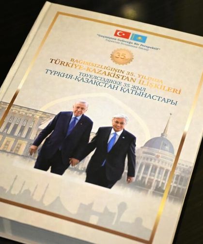 Türkiye-Kazakistan ilişkileri kitaplaştırıldı