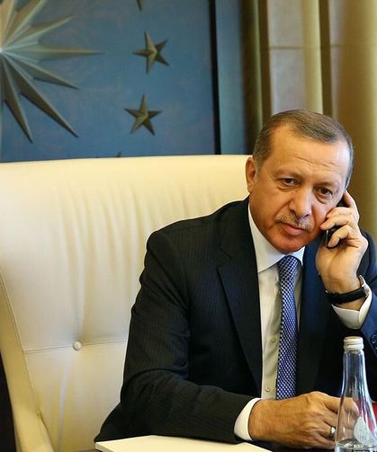 Cumhurbaşkanı Erdoğan ABD Başkanı Trump ile görüştü
