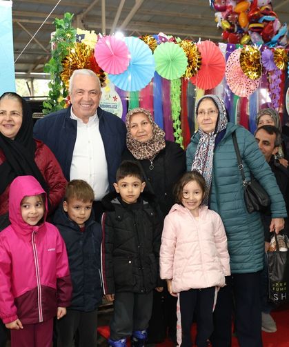 Nilüfer’de hıdırellez ateşi yağmura rağmen sönmedi