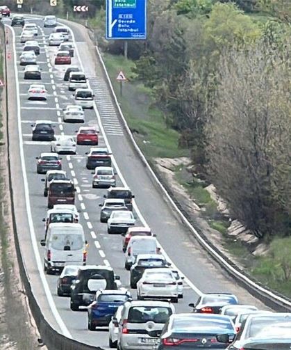Bayram dönüşü başladı: İstanbul yollarında yoğunluk